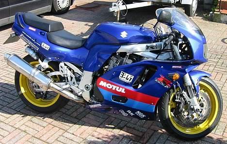 Suzuki gsx-r 750 - Nyt med Motul klistemæker billede 6