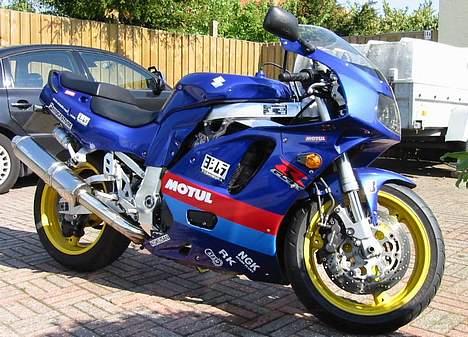 Suzuki gsx-r 750 - Nyt med Motul klistemæker billede 7