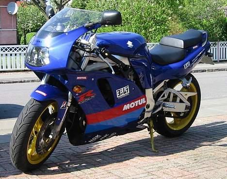 Suzuki gsx-r 750 - Nyt med Motul klistemæker billede 8