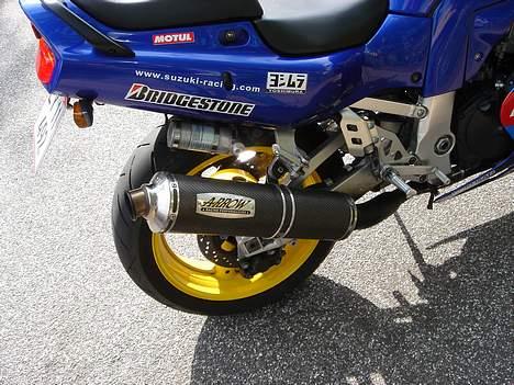 Suzuki gsx-r 750 - Min nye Arrow Exhaust billede 9