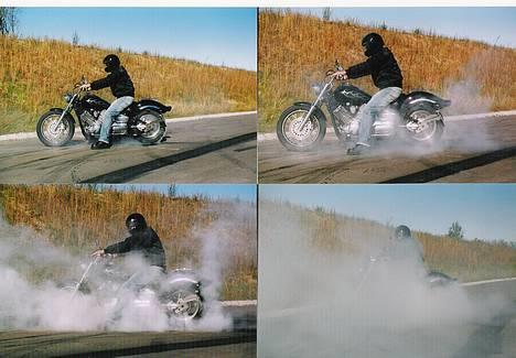 Yamaha Dragstar XVS 1100 - Godt brugt bagdæk sælges.... billede 1