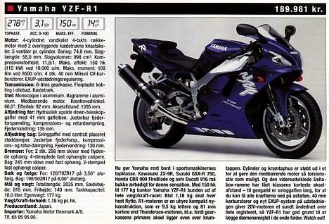 Yamaha YZF-R1 billede 9