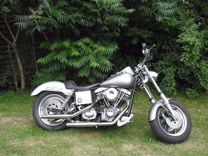 Harley Davidson flh-shovelhead-electra gl - nyt sidste nye billed efter lidt ombygning, ny bagskærm-sæde-baghjul billede 1