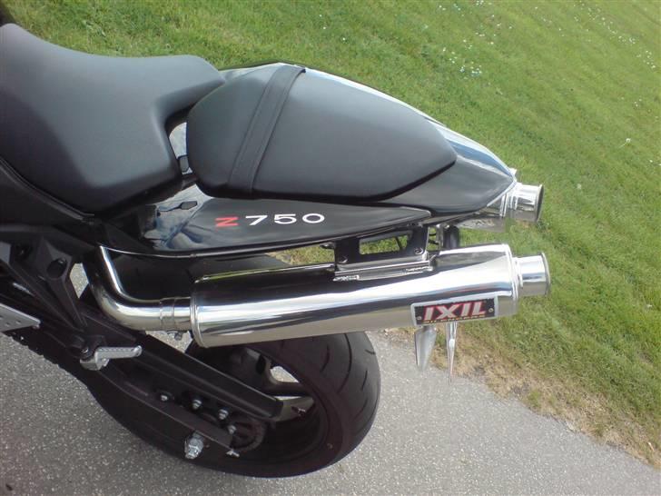 Kawasaki z 750 ABS SOLGT - smukt ser det jo ud og lyden er i top billede 8