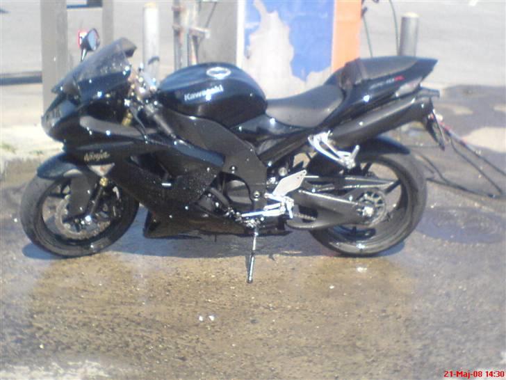 Kawasaki zx10r - tid til at blive vasket;-) billede 7