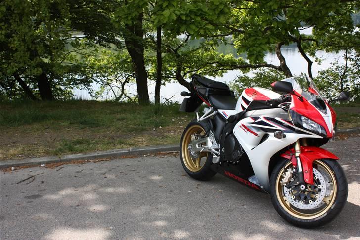 Honda CBR 1000RR Tricolor - taget ved silkeborg på vej hjem til vedersø  billede 2