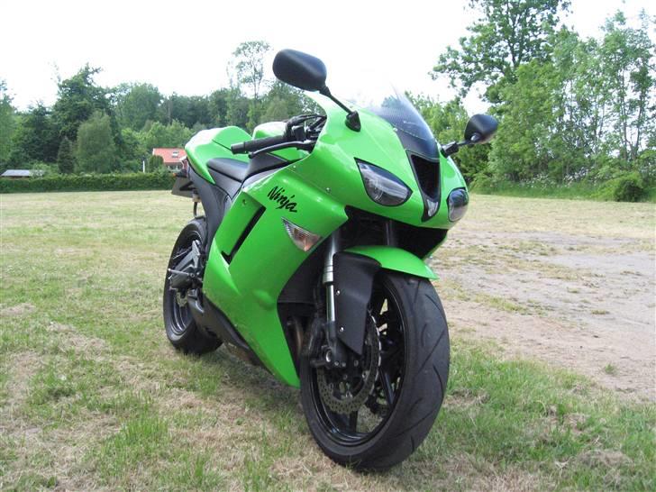 Kawasaki zx6r (SOLGT) billede 7