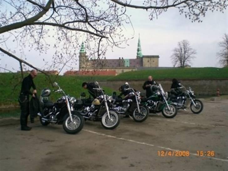 Kawasaki VN800 CLASSIC - Tur til Kronborg, med Vulcan Riders danmark. Mig og cyklen til venstre. billede 16