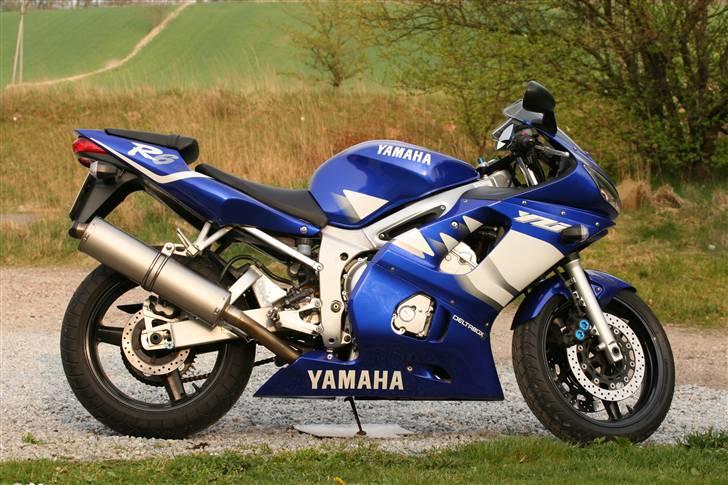 Yamaha R6 - Min smukke i aftensolen billede 1