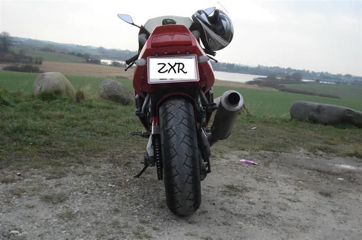 Kawasaki ZXR 750 Solgt - hjemmelavet nr plade holder billede 19