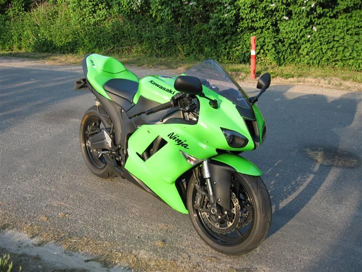 Kawasaki zx6r (SOLGT) billede 13