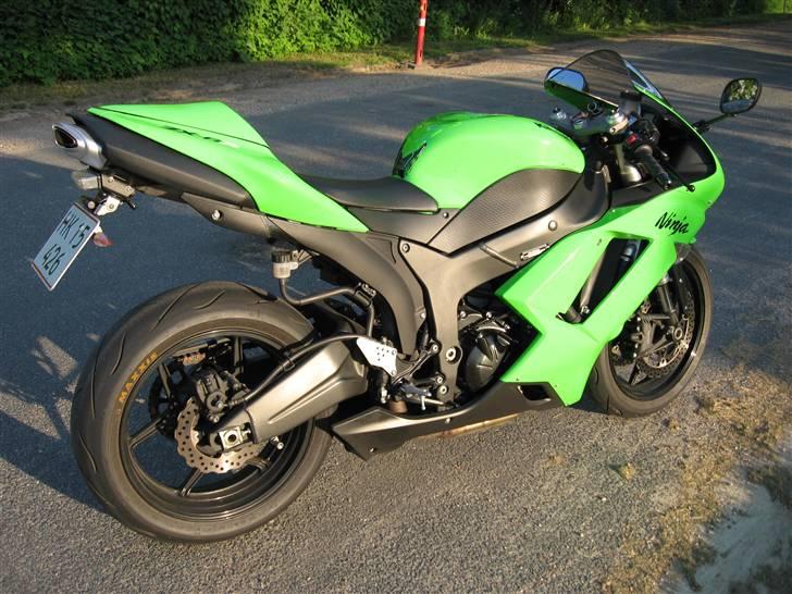 Kawasaki zx6r (SOLGT) billede 14
