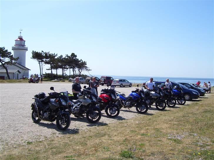 Suzuki DL 650 V-Strom - Det første V-Strom træf på Djursland 2008. Guided tur med Ronni som lokal guide. billede 14