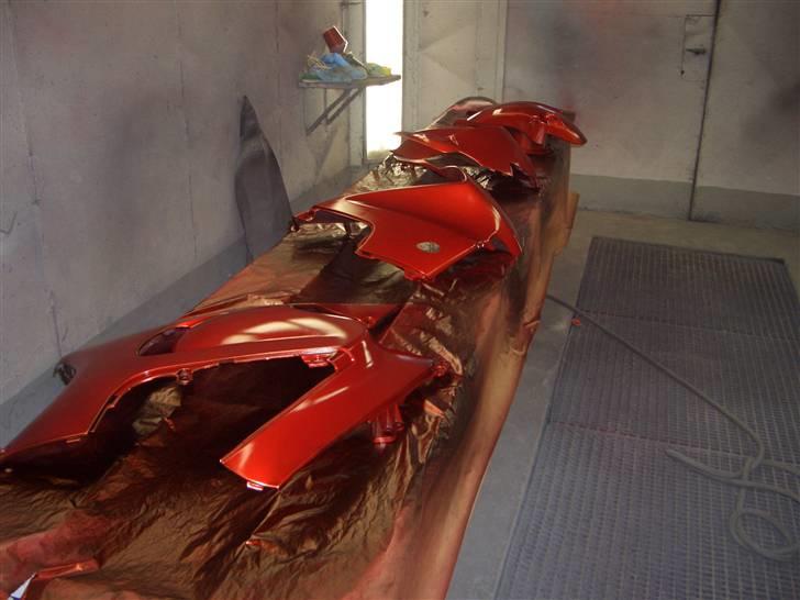 Honda cbr600f (solgt) - "Red Rocket" påført uden klarlak billede 8