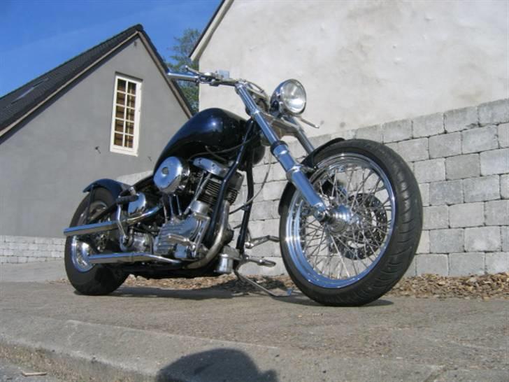 Harley Davidson Early Shovel - Solskinsdag Maj 2008. billede 3