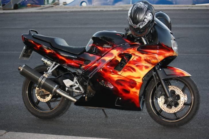 Honda CBR 600 F2 "SOLGT" - "FLAMMEN" billede 1