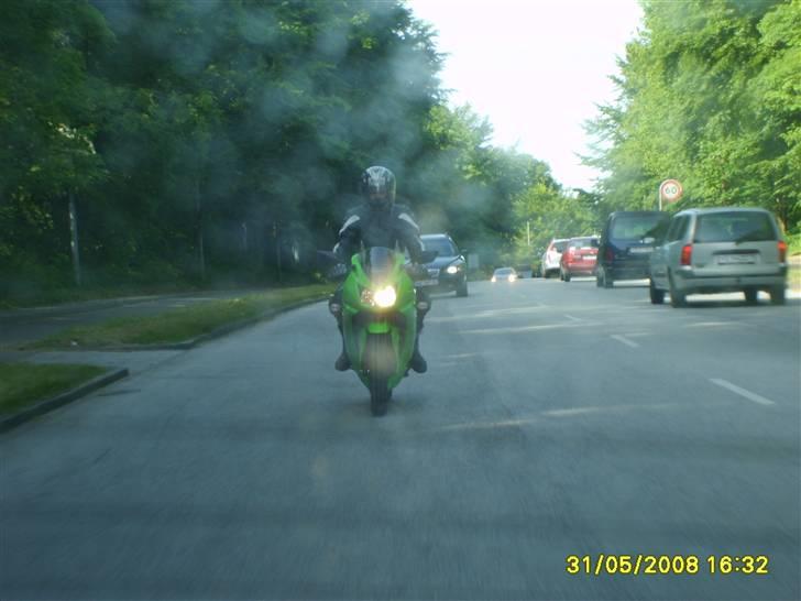 Kawasaki Ninja 250R (Solgt) - På vej hjem fra Mc Parade 2008. billede 9