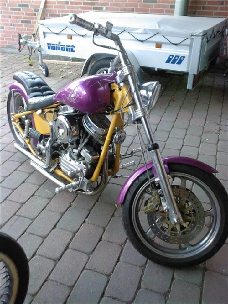 Harley Davidson panhead   billede 3