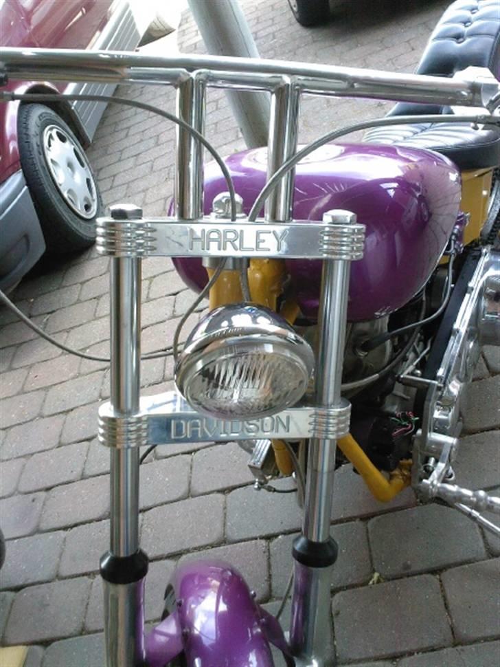 Harley Davidson panhead   billede 4