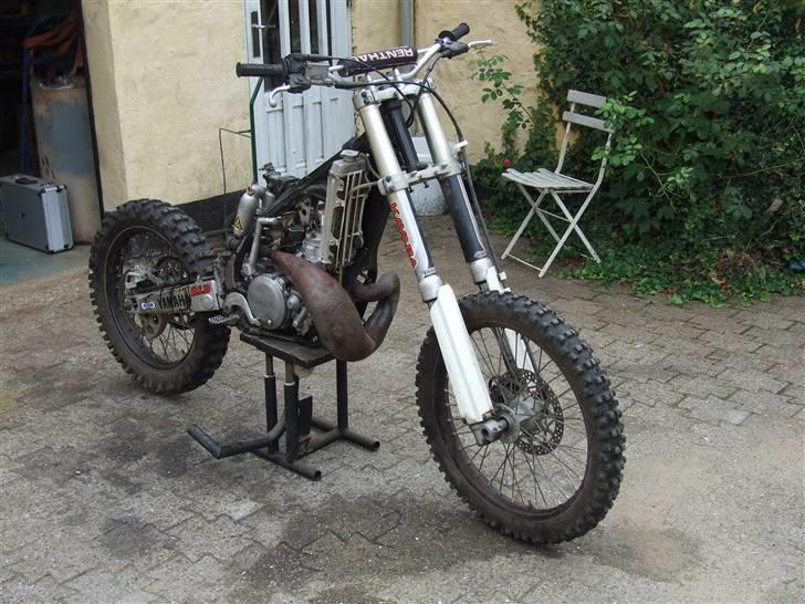 Yamaha Den Flyvende Hollænder - så blev den skildt ad, for at rense kaburator og skifte lidningsnet ( og vasket ) ;-D billede 8