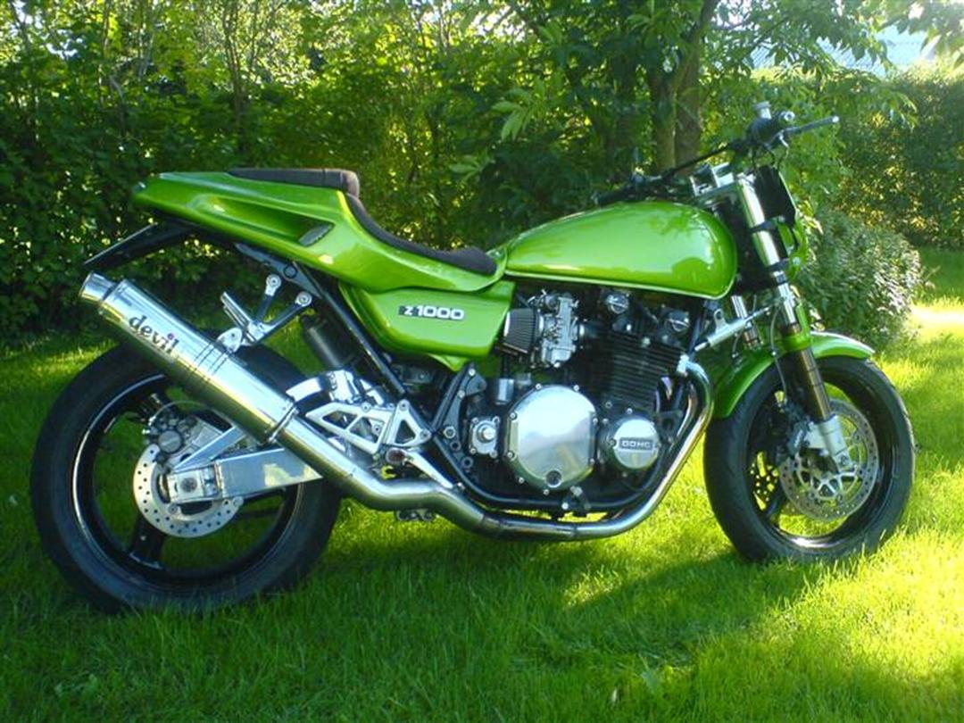 Kawasaki SOLGT - 1977 Cyklen er salg pga nyt pr...