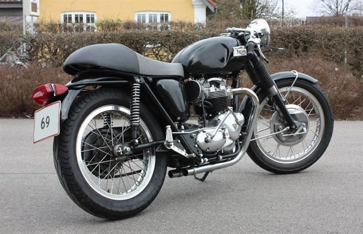 Triumph Bonneville T120 - Så er den ved at være som jeg vil have den billede 1