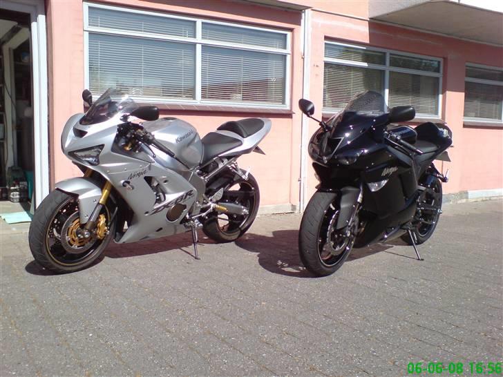 Kawasaki ZX6R - Solgt - Ninja´en i godt selskab :-) billede 12