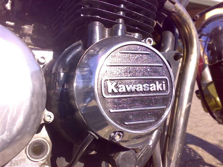 Kawasaki Z 650 - Polerede motorskjolde selvfølgelig.... billede 11