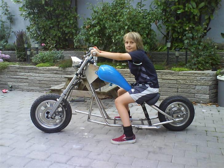 Jinlun 150 ccm chrome chopper  billede 2