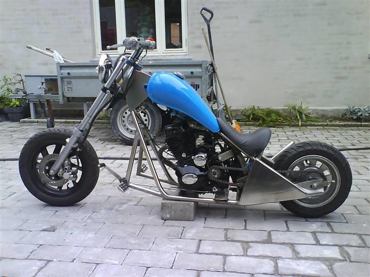 Jinlun 150 ccm chrome chopper  billede 5