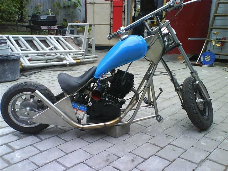 Jinlun 150 ccm chrome chopper  billede 6