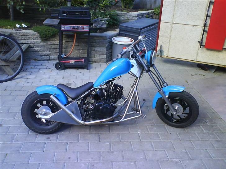 Jinlun 150 ccm chrome chopper  billede 10