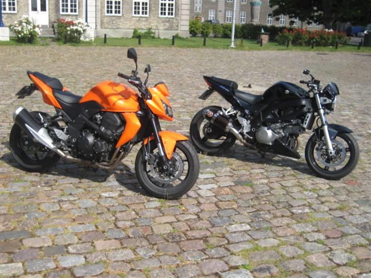 Kawasaki Z 750 "SOLGT" - Mads og jeg på MAS KBH (holmen) billede 12
