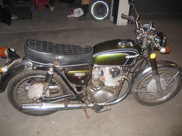 Honda cb 350 solgt billede 1