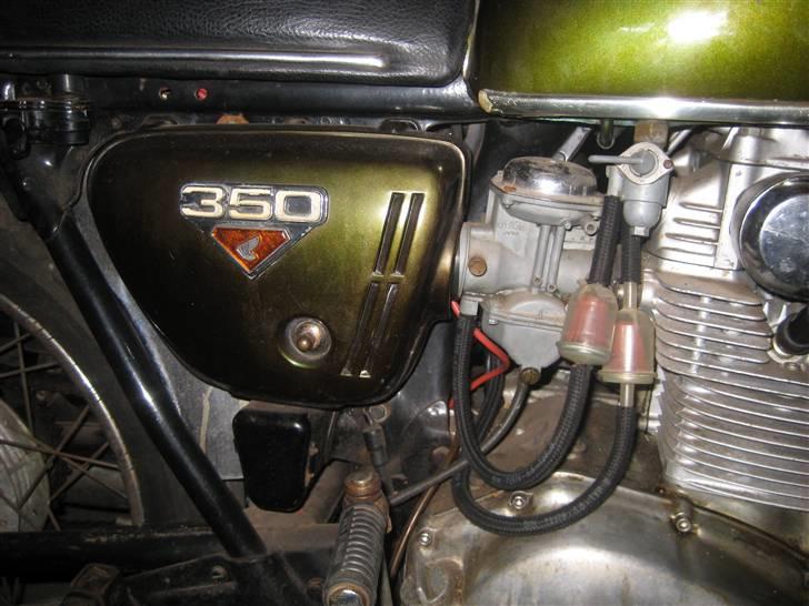 Honda cb 350 solgt billede 9