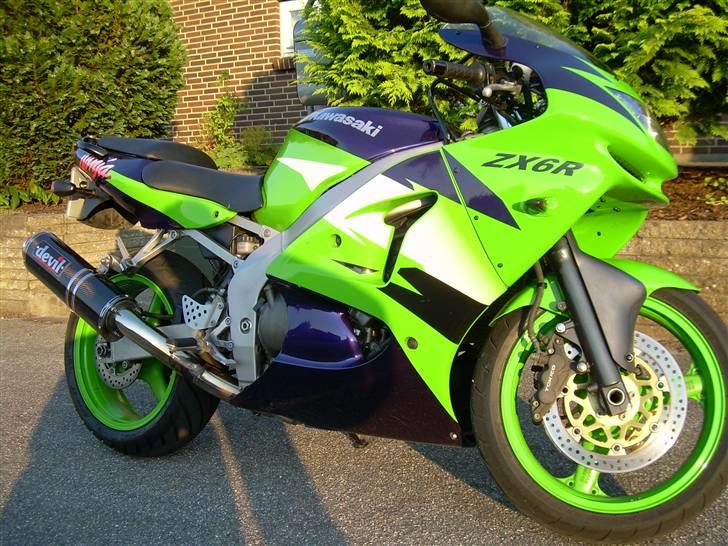 Kawasaki zx6r Solgt billede 1
