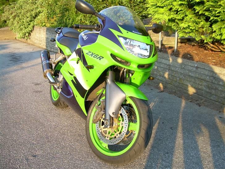 Kawasaki zx6r Solgt billede 2