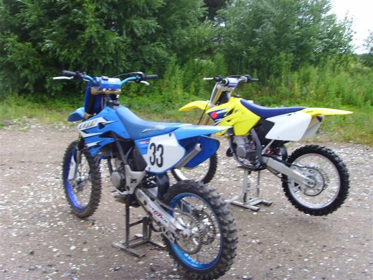 Suzuki Rm 125 solgt - med den gamle tm´er  billede 9