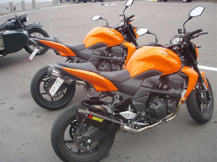 Kawasaki Z 750 "SOLGT" - Taget på langelinie. Det er min nabo Kims den ene  billede 14