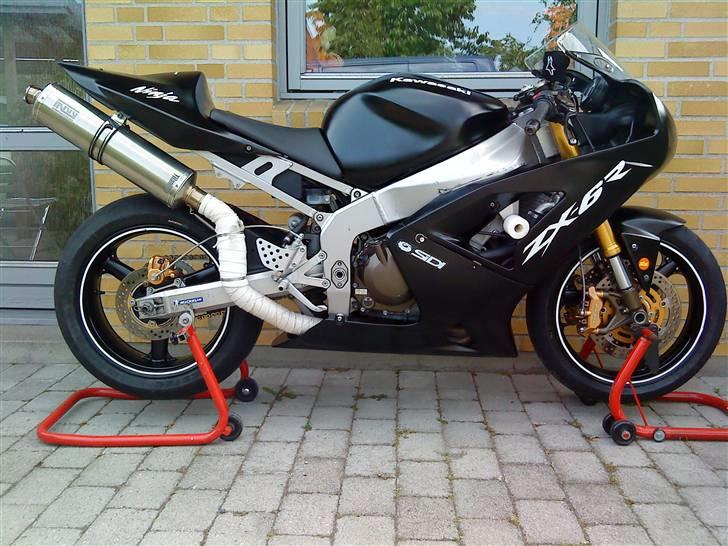 Kawasaki ZX6 RR Baneracer #SOLGT# billede 14