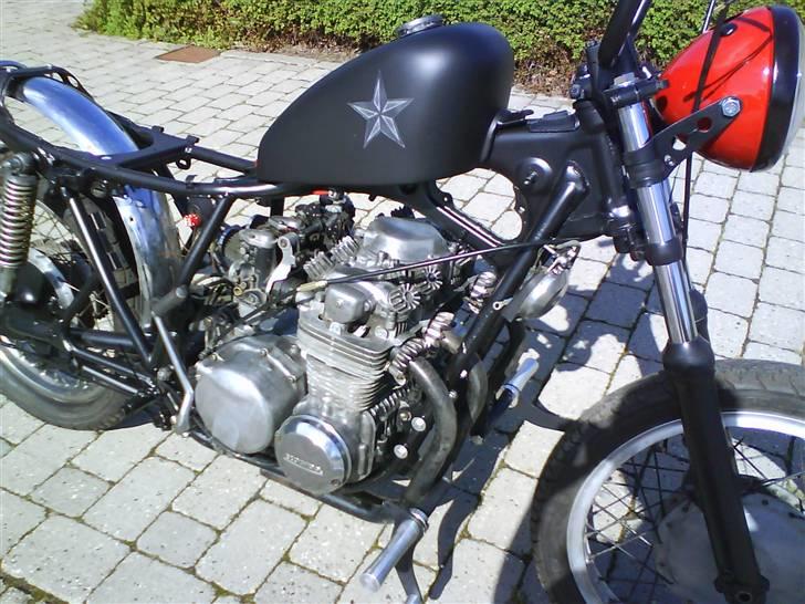 Honda CB(RatRod/Bobber)550F K1 - 26-8-08 billede 7