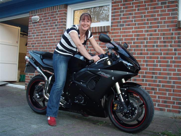 Yamaha YZF R6 - sådan så den ud da jeg købte den billede 1