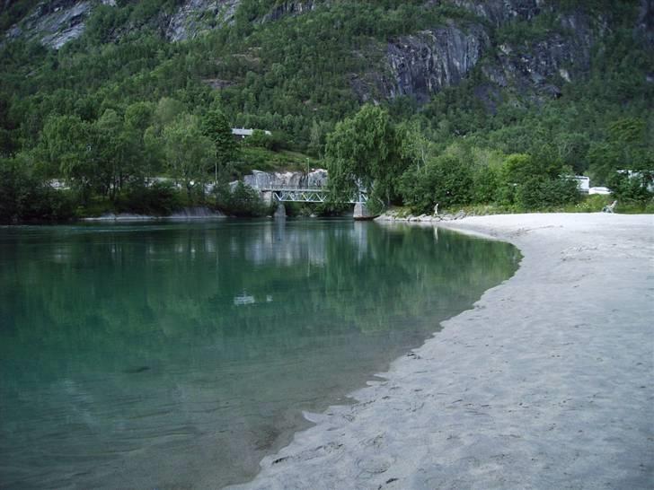 Suzuki SV1000 [SOLGT] - Naturen er fantastisk - vi camperede ca 10 meter fra "stranden" billede 7