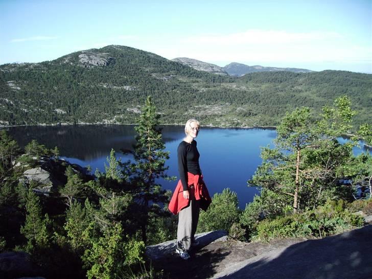Suzuki SV1000 [SOLGT] - På vej op til prædikestolen, vi startede heldigvis relativt tidligt for der blev hurtigt fuldstændigt fyldt med individer med samme ide som os billede 14