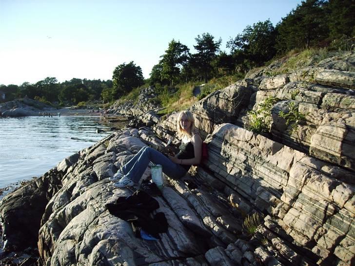 Suzuki SV1000 [SOLGT] - Et par halvkolde pilsner på en klippe, mens solen går ned - skønt :) (trods den halv krydrede pris på de grønne) billede 15
