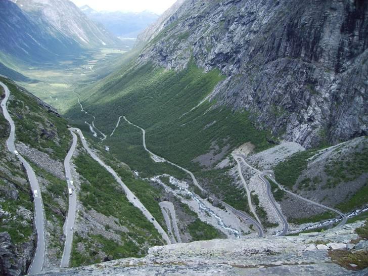 Suzuki SV1000 [SOLGT] - Trollstien set fra oven billede 17