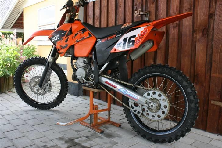 KTM SX 125  T. Rattray  billede 7