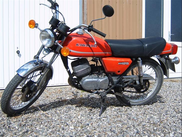 Kawasaki kh 125 - kawasaki kh 125 i orginal lak billede 1