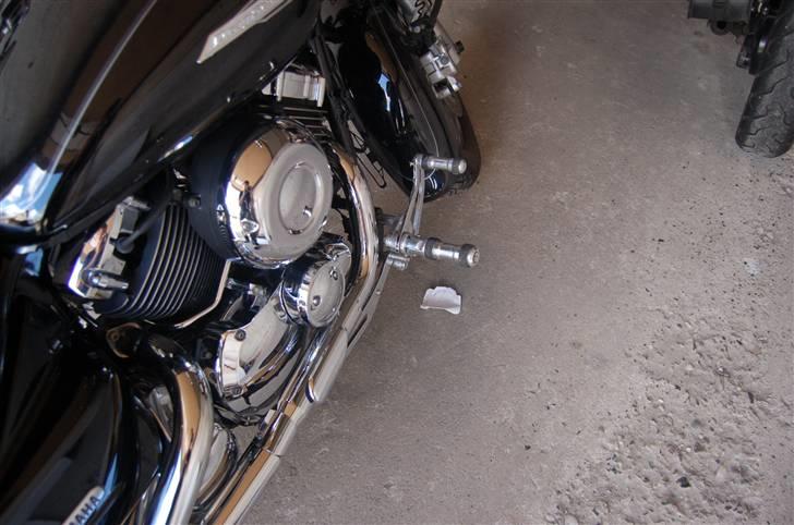 Yamaha DragStar Classic Xvs 650 - 80mm fremflytter billede 5