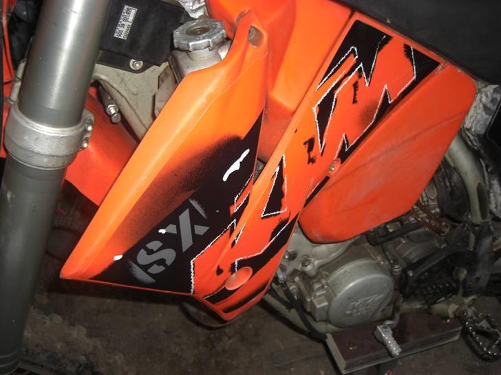 KTM SX 125 - solgt/byttet! - De nye stickers. billede 8